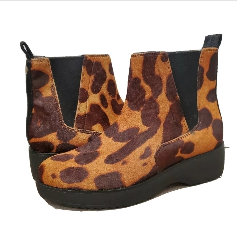 NEW Louise et Cie Zareb Genuine Calf Hair Platform